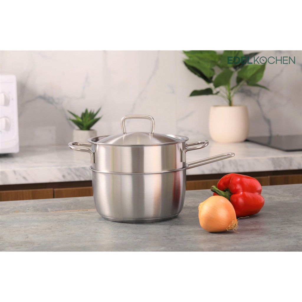 Bộ nồi và quánh edelkochen 3 đáy 18cm