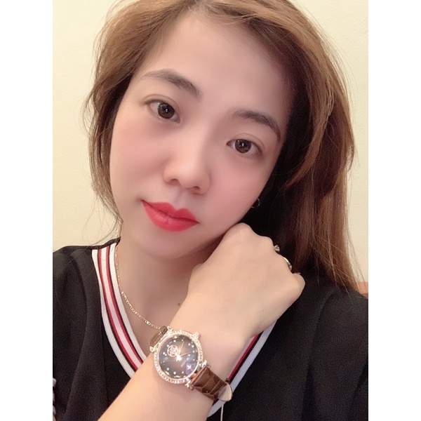 Đồng hồ thời trang nữ. Mặt tròn đính đá siêu xinh Fullbox 2021 | BigBuy360 - bigbuy360.vn