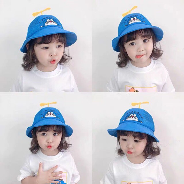 Nón bucket trẻ em hoạt hình DORAEMON DOREMON dễ thương cute