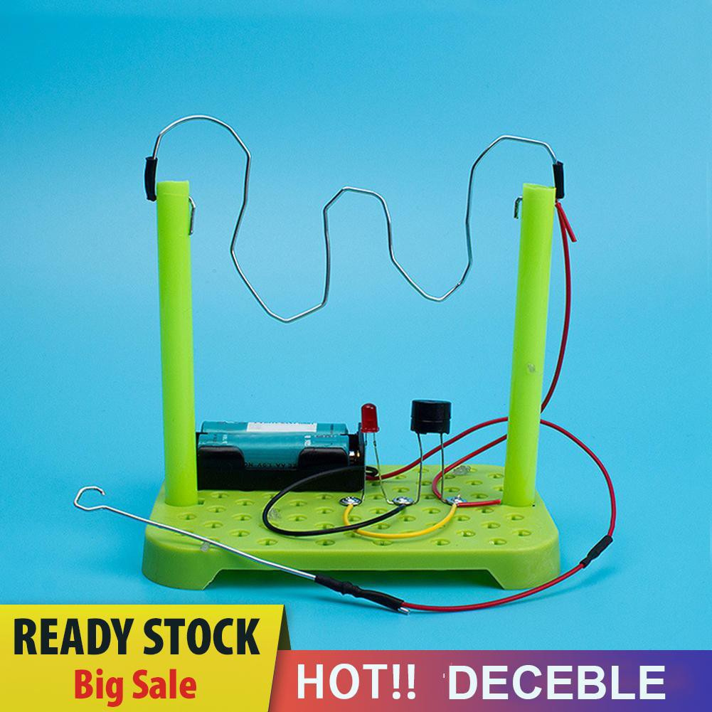 Pop It Fidget Đồ chơi DIY Circuit Kit Physical Scientific Experiment Kids Educational Đồ chơis Random