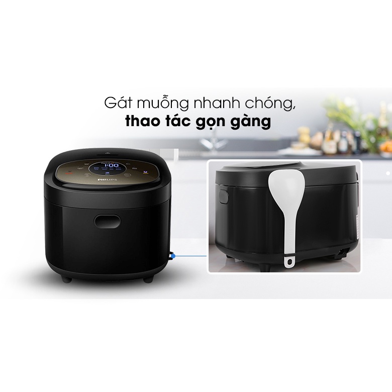 HD4528 - Nồi cơm cao tần Philips 1.5 lít HD4528 - Hàng chính hãng - Smart House