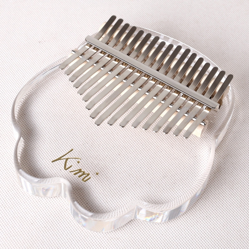 Đàn Kalimba 17 Phím Bằng Acrylic Trong Suốt Kèm Phụ Kiện