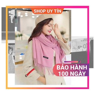 Khăn Quàng Cổ Len Cashmere Nữ - Khăn Choàng Giữ Ấm, Đi Biển Đẹp