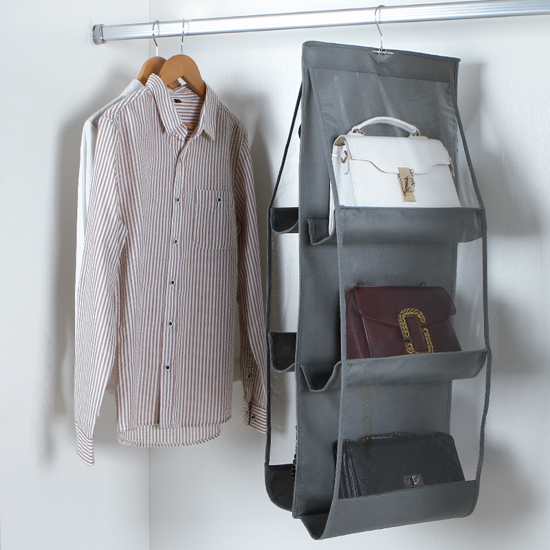/Túi lưu trữ túi treo tường loại vải chống bụi nhà tủ quần áo đầu bếp túi lưu trữ Kệ ký túc xá tạo tác