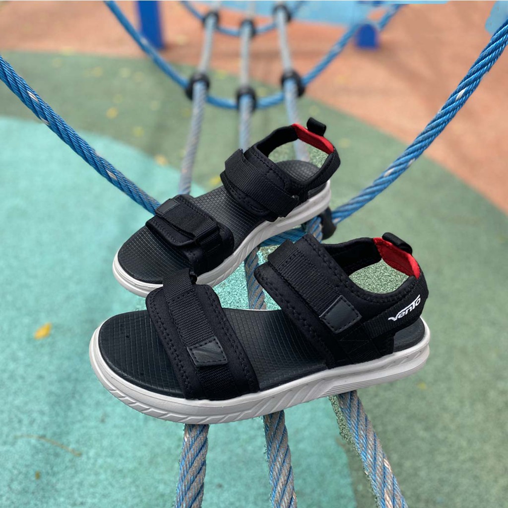 [Mua Kèm Áo Thun 0Đ] Giày Sandal Vento Nam Nữ - NB81B Đen