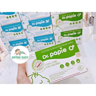 Khăn hạ sốt Dr.papie dành cho bé