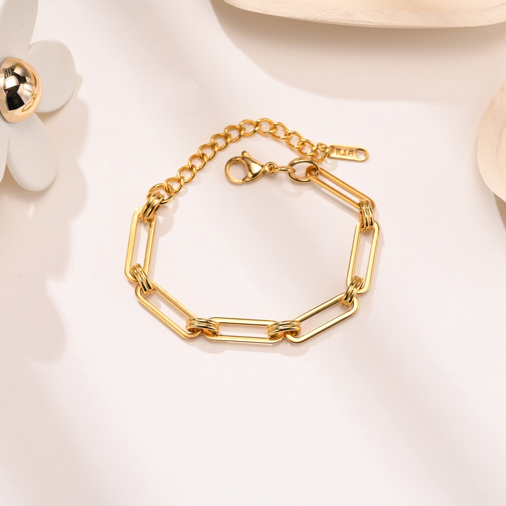 Vnox Vòng Tay Mạ Vàng 14K Thời Trang Cho Nữ