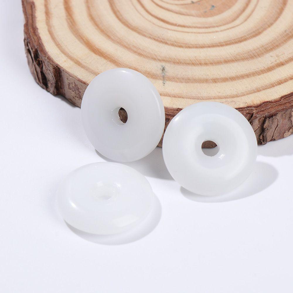 Set 10 Phụ Kiện Trang Trí Đa Năng Tiện Dụng|Set 10 Mặt Vòng cổ Đá Mã Não Hình Bánh Donut
