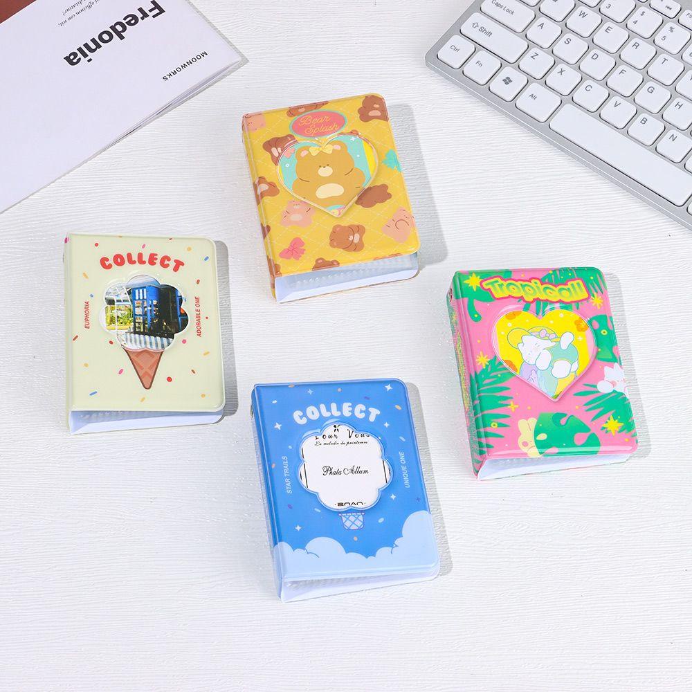 LANFY 40 Pockets Durable Photo Album Organizer Card Binder Collect Photocard Holder Scrapbooking Storage Book Useful 3 inch Picture Case