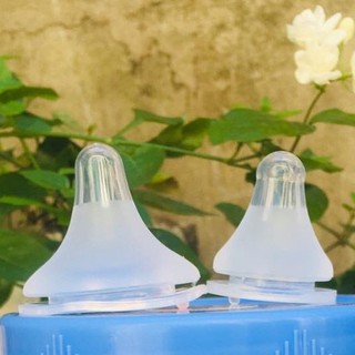 Núm ti thay thế bình cổ rộng/ cổ hẹp Toom, Pigeon, Kichi, GB, Lansi (núm đục)