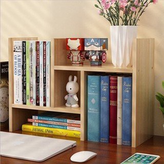 Kệ sách gỗ đa ngăn để bàn tiện ích - gỗ mfc