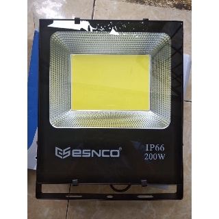 Đèn pha led ESNCO CHÍNH HÃNG 200W đủ công suất cho sân bóng đá, công trình HÀNG BH 1 NĂM