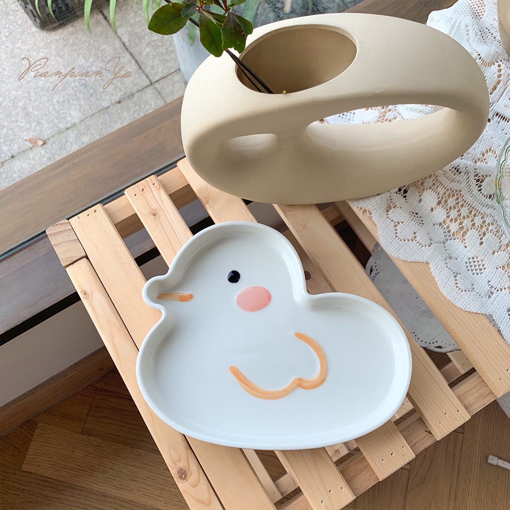 Đĩa hình, khay trang trí decor hình ngộ nghĩnh đáng yêu