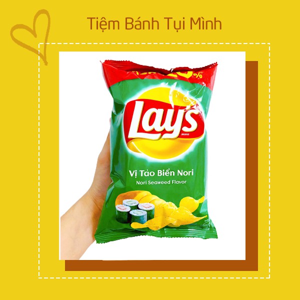 Bánh Khoai Tây Lays vị tảo biển Nori