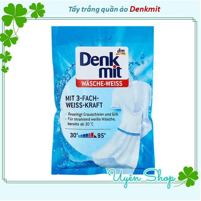 Bột tẩy trắng quần áo Denkmit [Hàng Đức] Gói 50gr