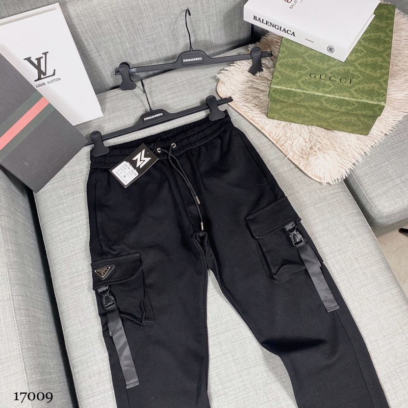 Quần jogger Nam Vải Nỉ Trơn Mịn - Quần Dài Nam Ống Bo Siêu Đẹp