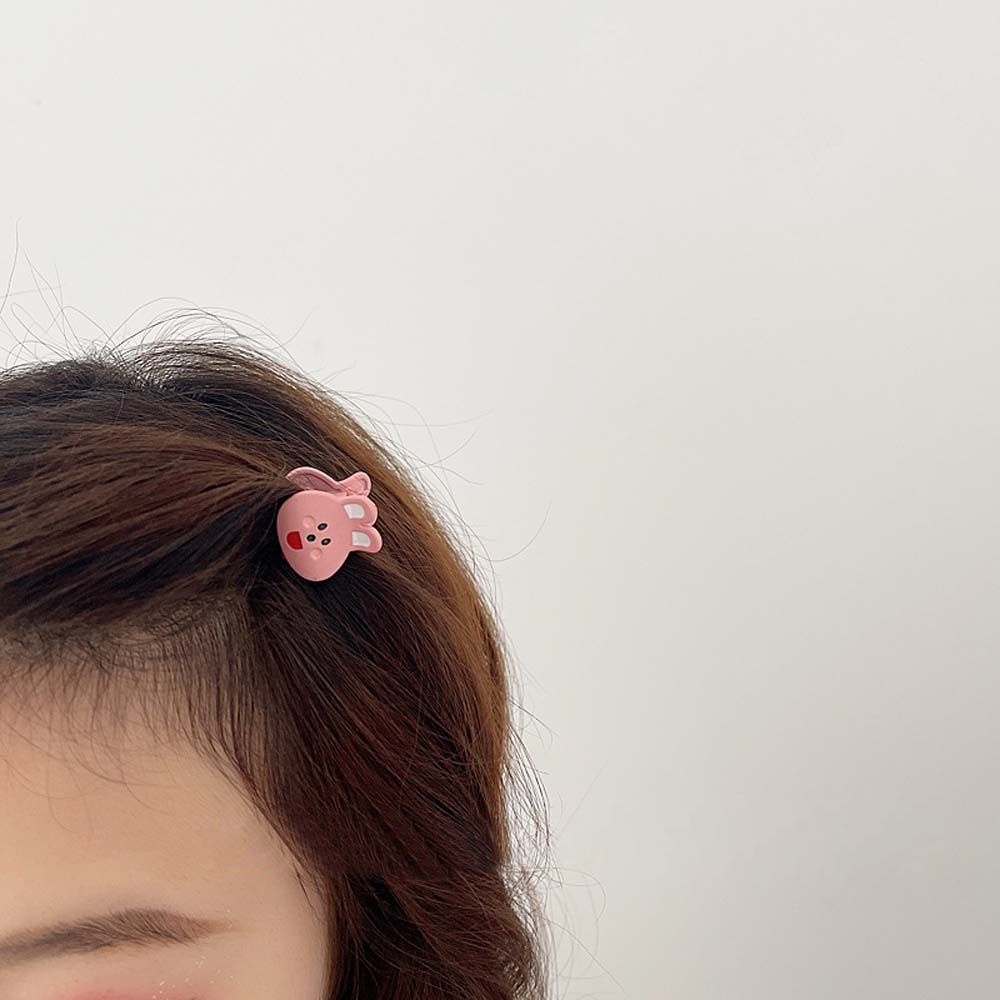 Kẹp tóc mini hình trái cây động vật dễ thương phong cách Hàn Quốc cho nữ