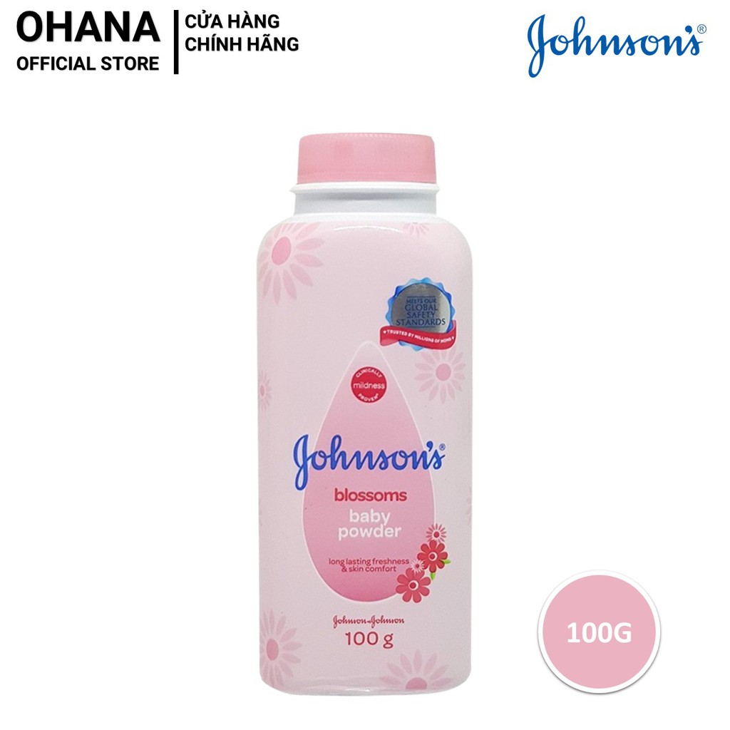 Phấn Rôm Johnson's Baby Hương Hoa Blossom Baby Powder 100g