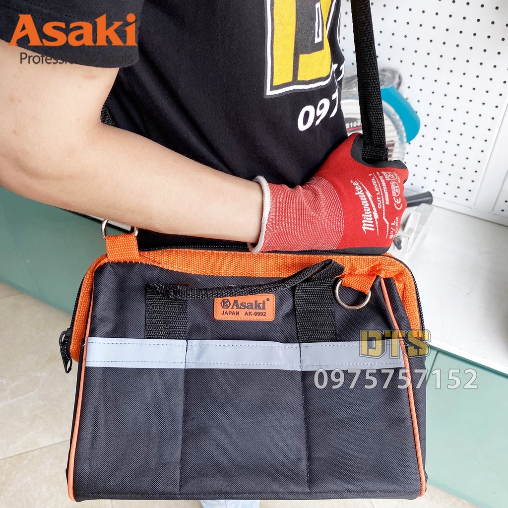 Túi xách đựng dụng cụ đồ nghề đa năng Asaki AK-9992