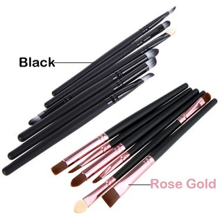 6 cọ trang điểm dùng đánh mắt kẻ mắt và môi