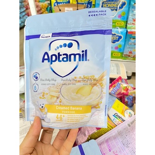 Bột ăn dặm Aptamil cho bé 4/6m+ túi zip 125g (air Anh Quốc)