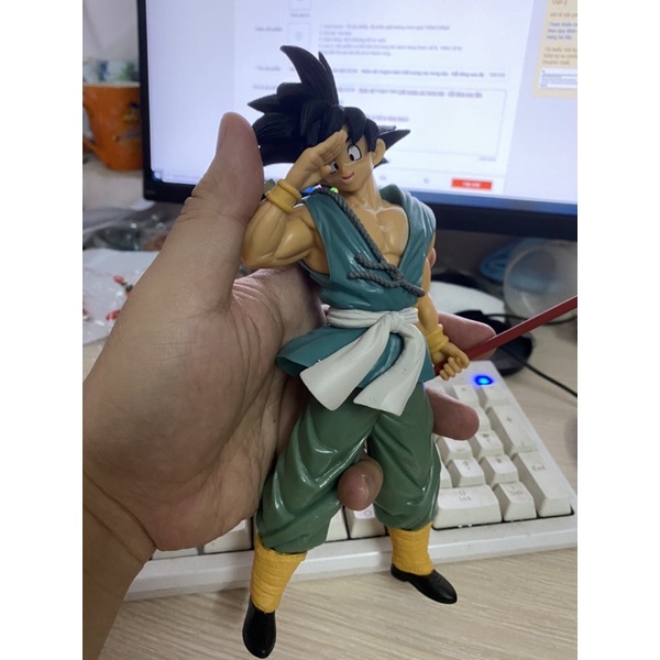 Mô hình Son Goku chào tạm biệt 22CM -  Nhân vật Dragon Ball Chất lượng cao trưng bày - Rất đáng sưu tầm