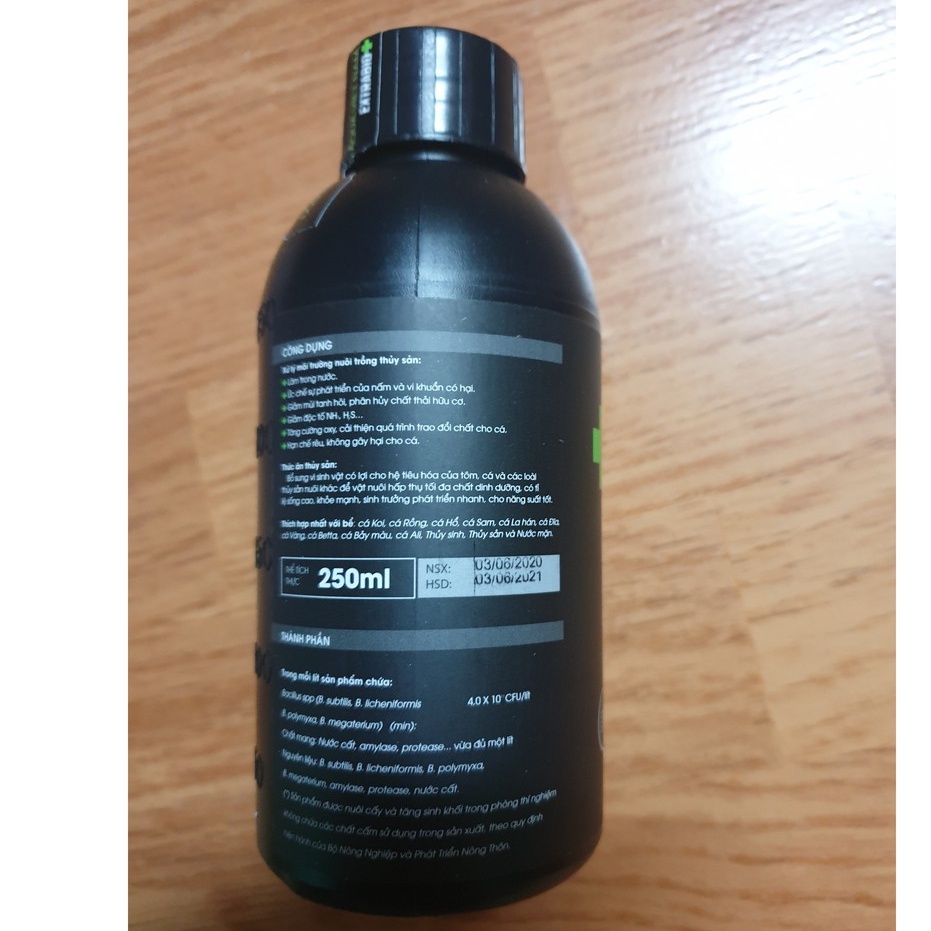 Men Vi Sinh Extra Bio 250ml - Chế Phẩm Xử Lý Nước Cho Hồ Cá