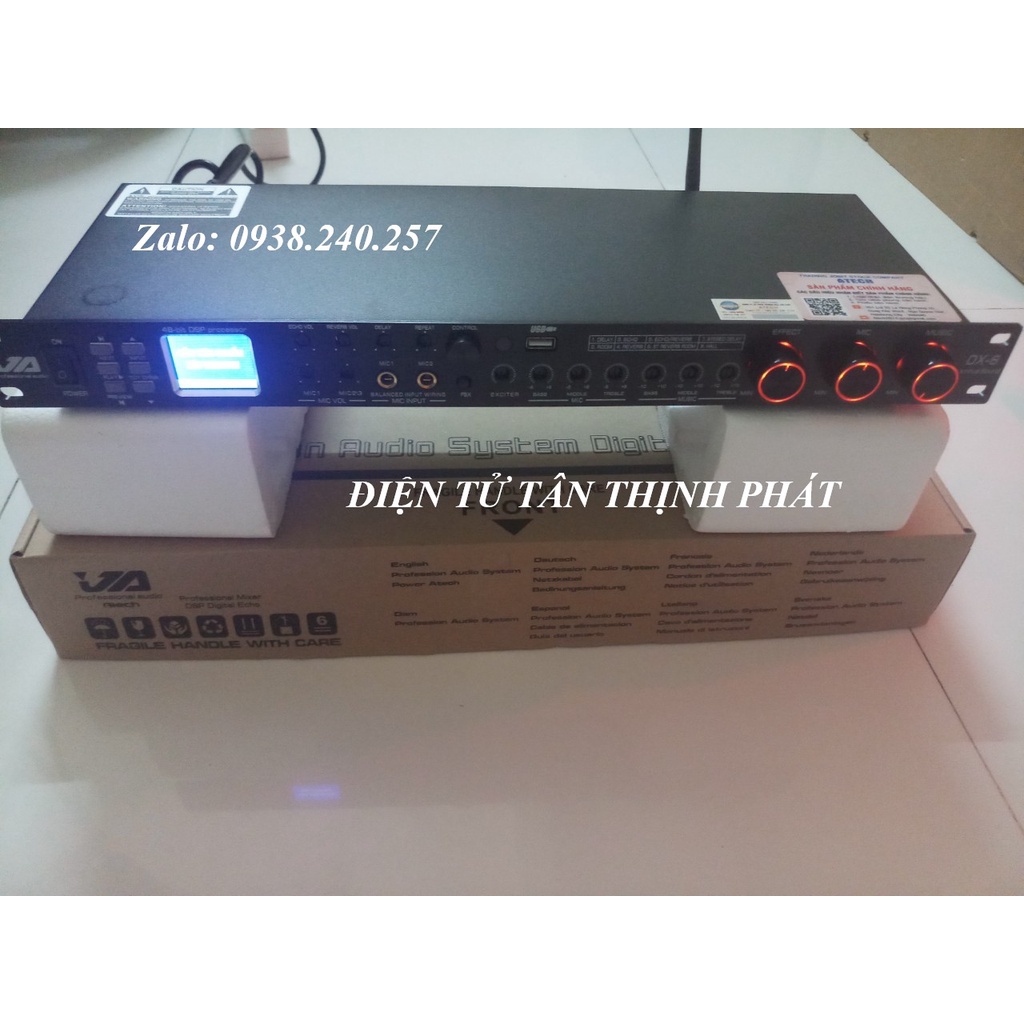 [CHÍNH HÃNG]Vang cơ lai số JA DX-6 có bluetooth và cổng quang optical, usb hàng chính hãng JA- JA DX6