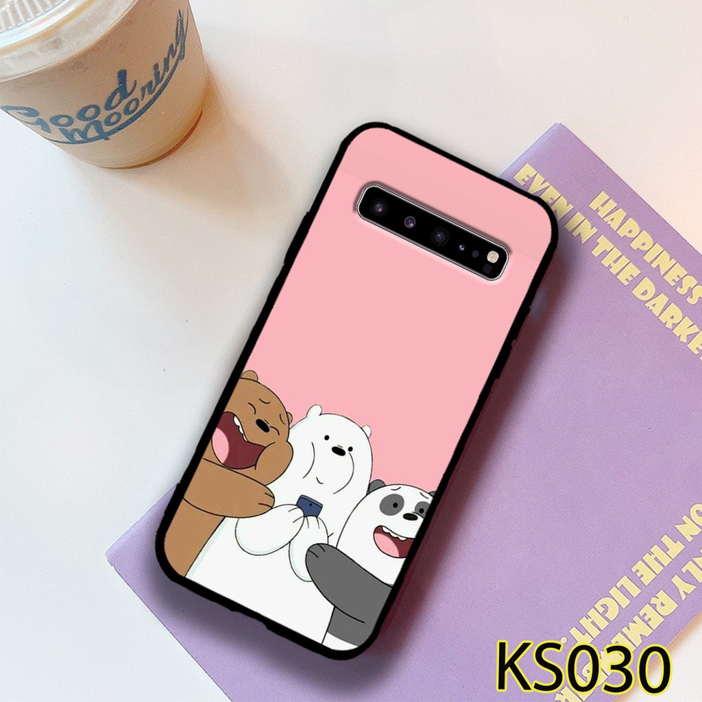 Ốp lưng Samsung S10/S10 5G/S10 Lite/S10 Plus in hình chú Gấu Bear siêu đẹp, độc, lạ_KINGSTORE.HN_Ốp SS S10_5G/Lite/Plus