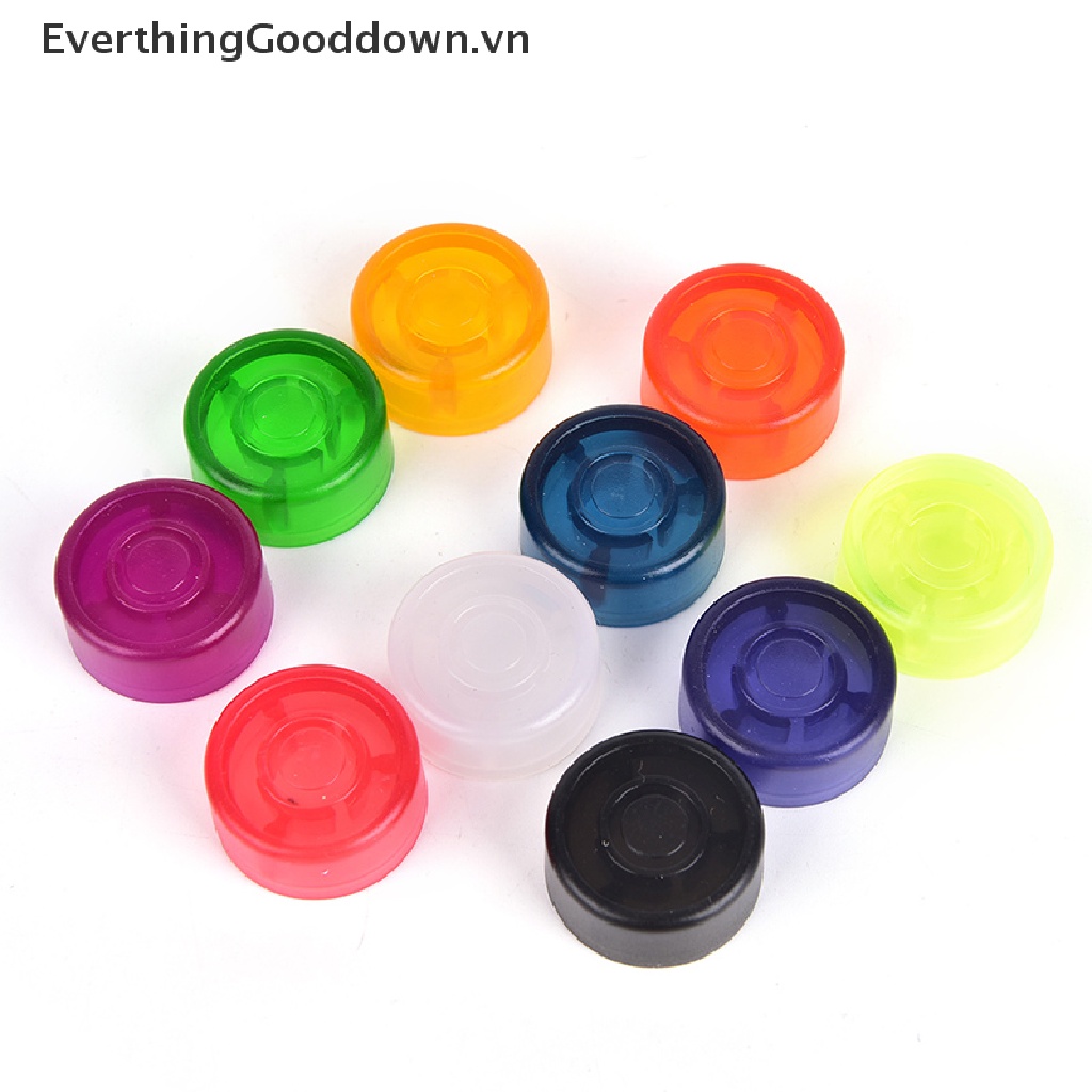 Everthinggooddown Set 10 Thanh Nhựa Đỡ Bàn Đạp Tạo Hiệu Ứng Đàn Guitar Màu Sắc Ngẫu Nhiên