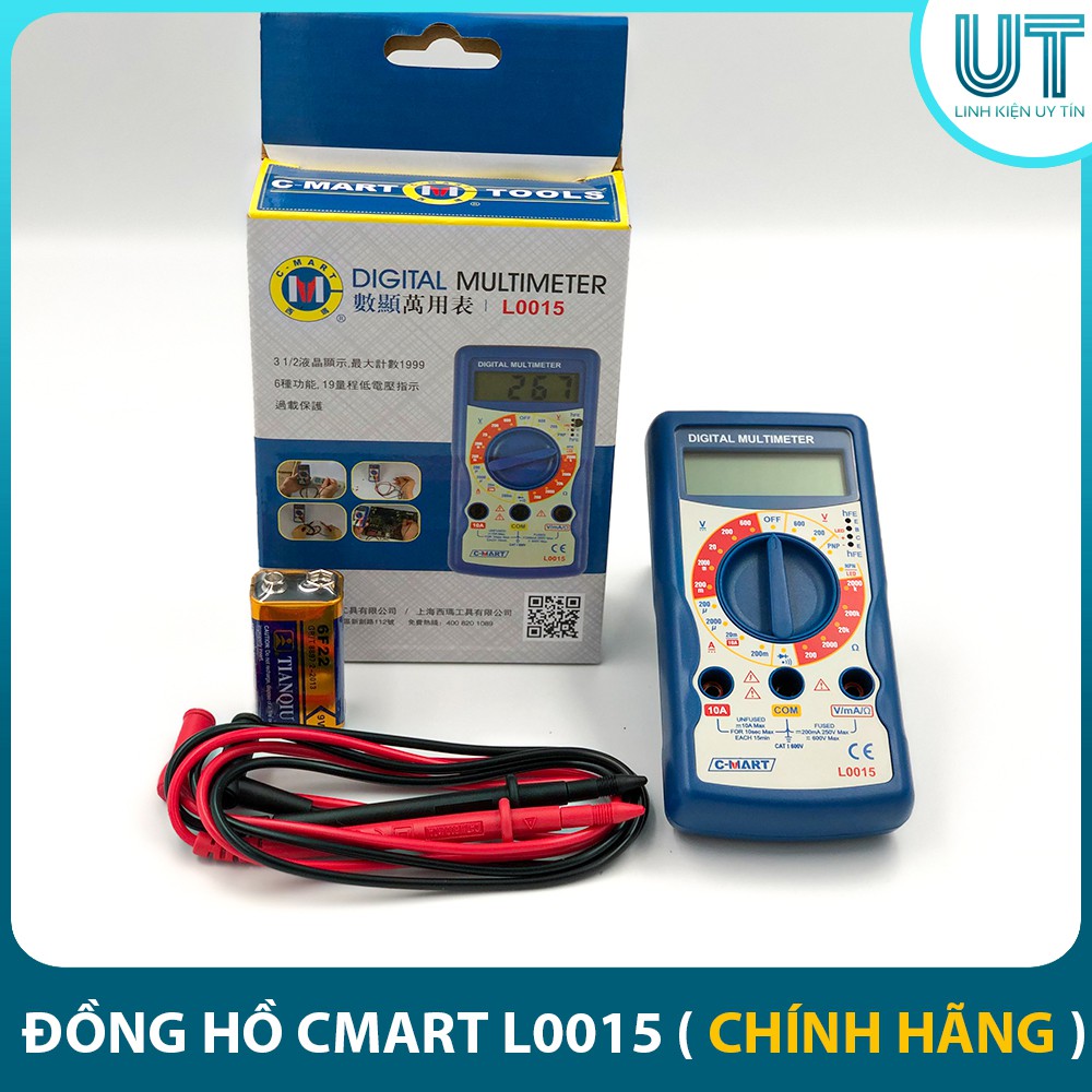 Đồng Hồ Số Đa Năng C-Mart L0015 BH 6 tháng