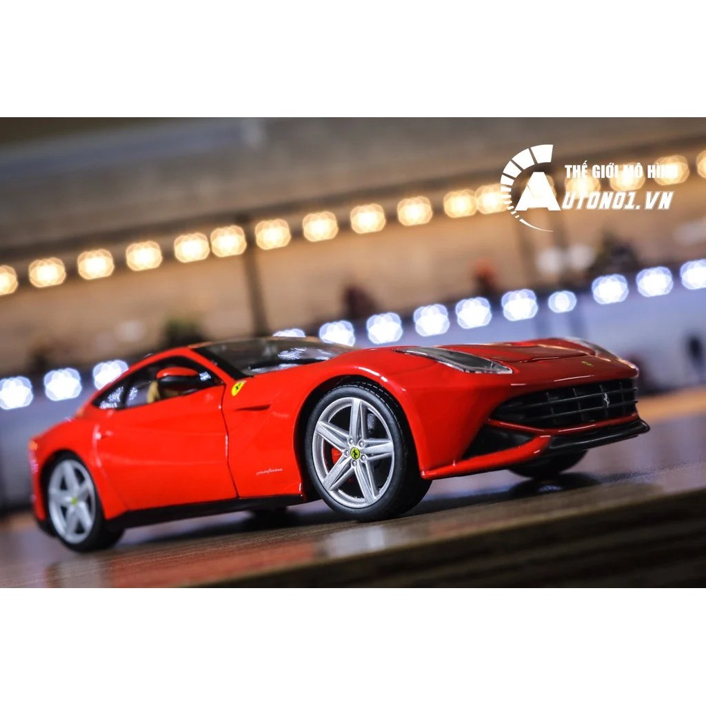 MÔ HÌNH FERRARI F12 BERLINETTA RED 1:24 BBURAGO 1307