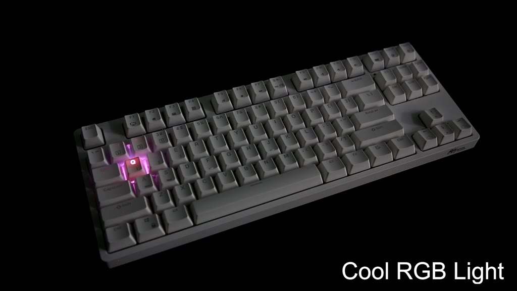 Bàn phím máy tính cơ ROYAL KLUDGE RK87 không dây 87 phím TKL TECLADO có đèn nền RGB hỗ trợ chơi game cắm ngay | BigBuy360 - bigbuy360.vn