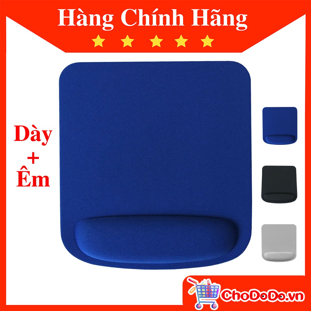 Miếng lót chuột DC08 Bàn di chuột·có Đệm Kê Chống Mỏi Tay ✔️Cực Êm ✔️Size 230*210*20mm