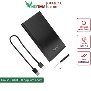 Mua Hộp Đựng Ổ Cứng Di Động HDD SSD Box 2.5 VINETTEAM USB 3.0 hợp kim nhôm   Tốc Độ 6gbs Dành Cho Windows Mac OS -4720