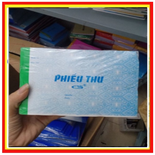 [GIÁ RẺ] Phiếu thu 1 Liên 100 Tờ - 13x19cm