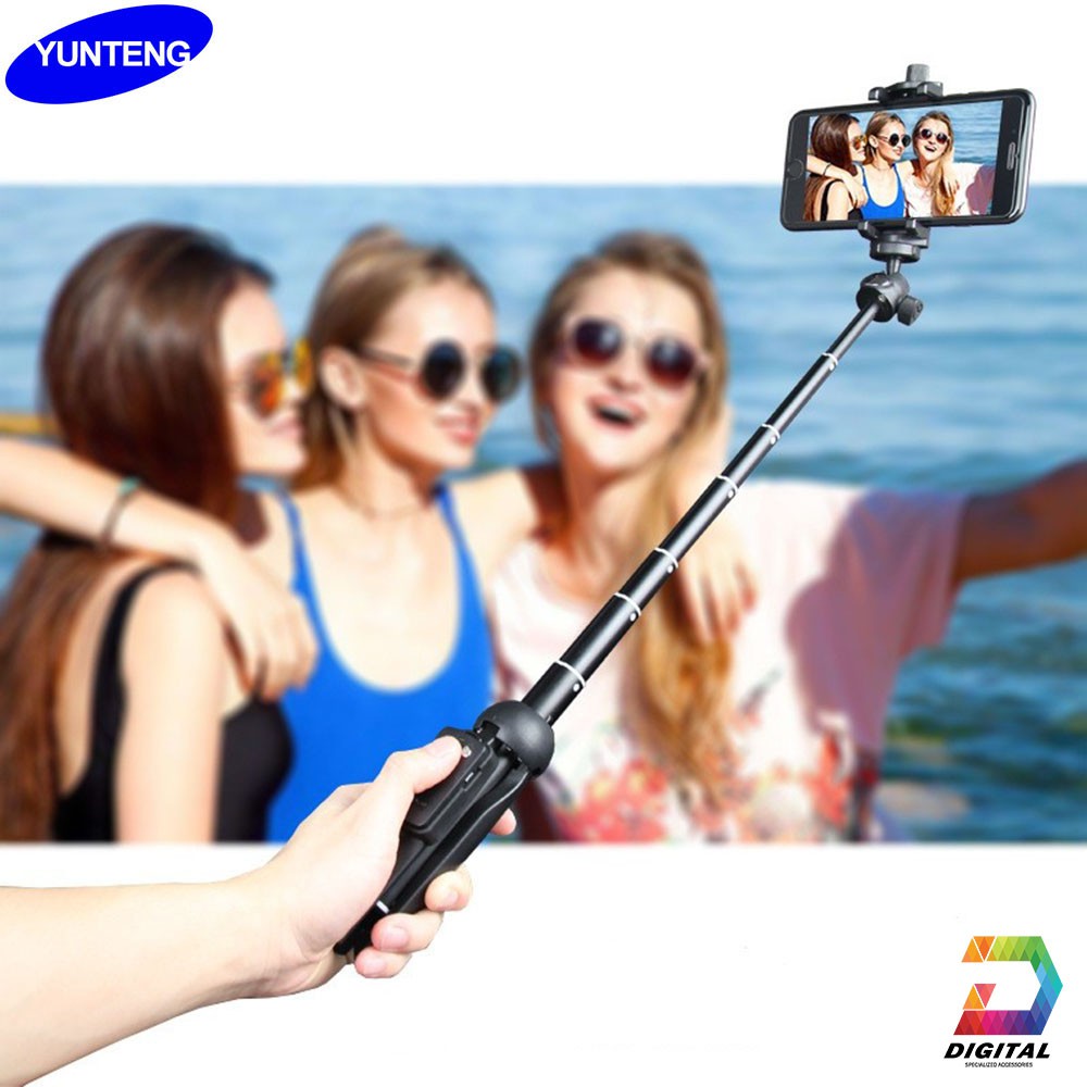 Gậy Chụp Hình Kiêm Tripod Đa Năng 3 Trong 1 Chính Hãng Yunteng YT-9928 | BigBuy360 - bigbuy360.vn