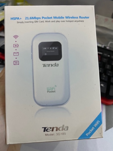 Bộ phát WiFi 3G Tenda 3G 185 - Hàng chính hãng