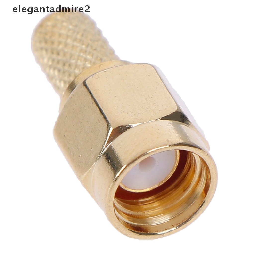 Set 5 Đầu Nối sma male Cho rg58 rg142 rg400 lmr195