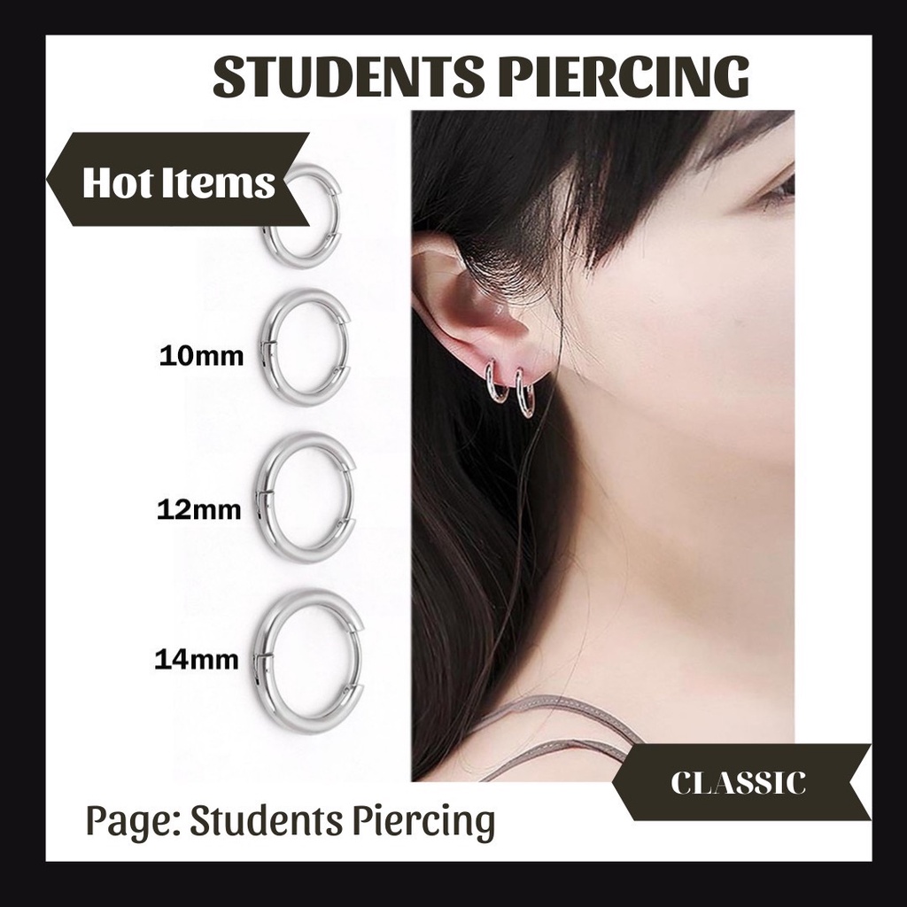 Khuyên vòng basic thép ko gỉ giá theo chiếc