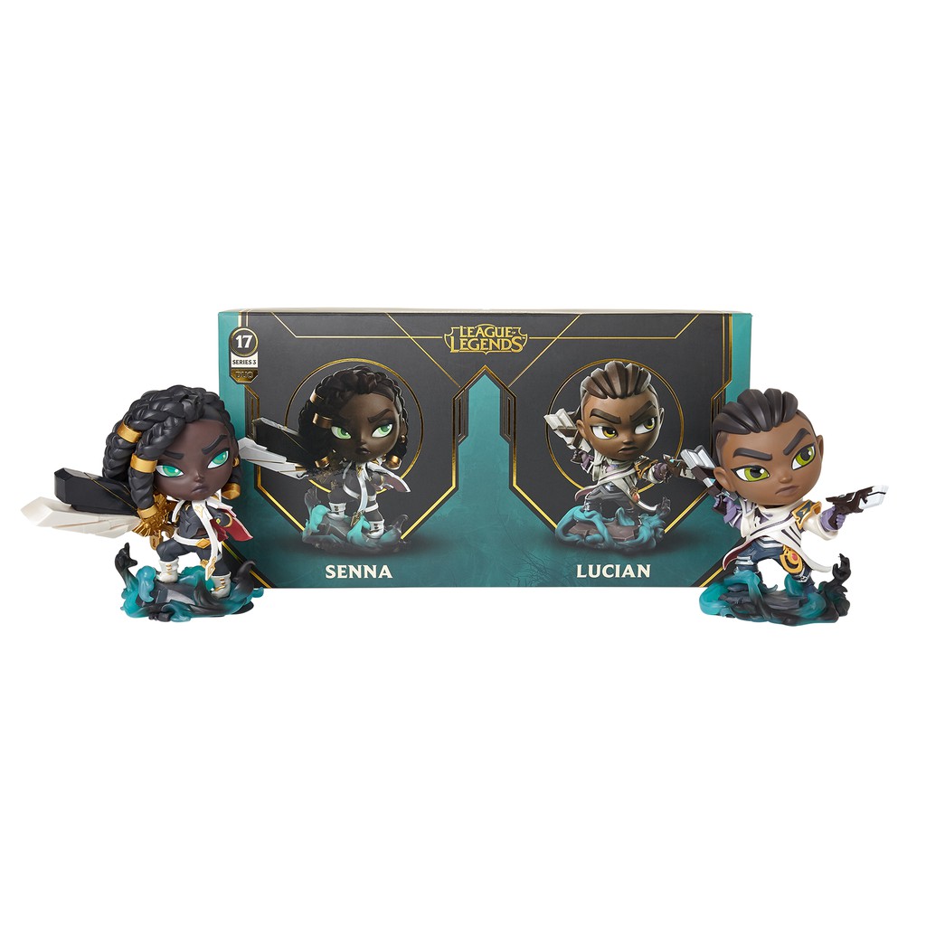 LMHT - MÔ HÌNH CHIBI LUCIAN VÀ SENNA  (HÀNG ORDER)