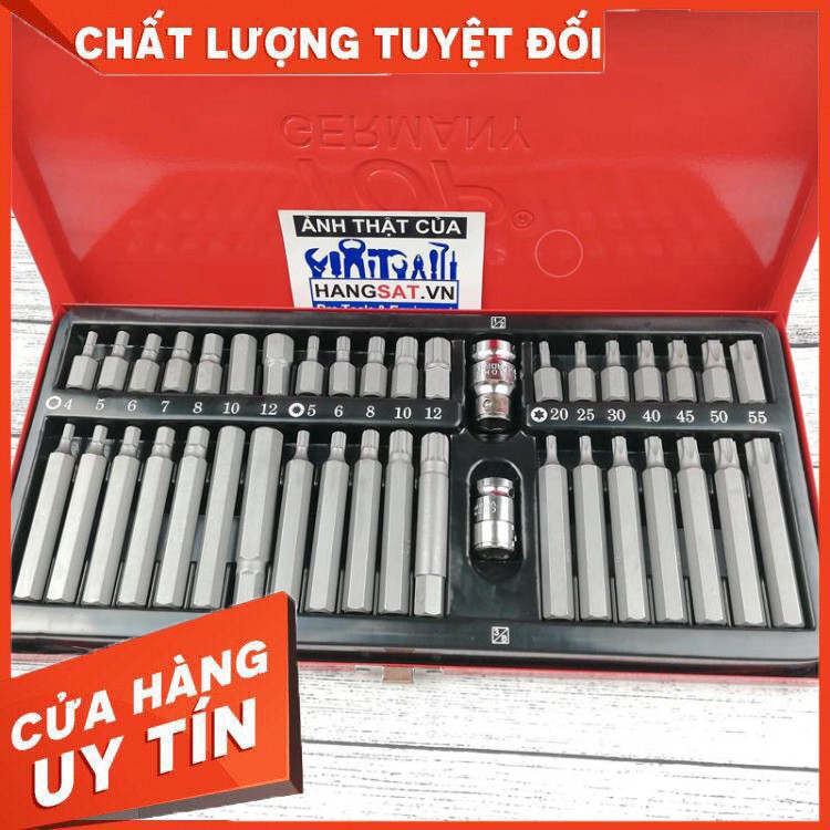 [ GIÁ RẺ NHẤT - HÀNG CHÍNH HÃNG ] BỘ MŨI ĐÓNG LỤC GIÁC 40 CHI TIẾT TOP XỊN(CHO KHÁCH XEM HÀNG)