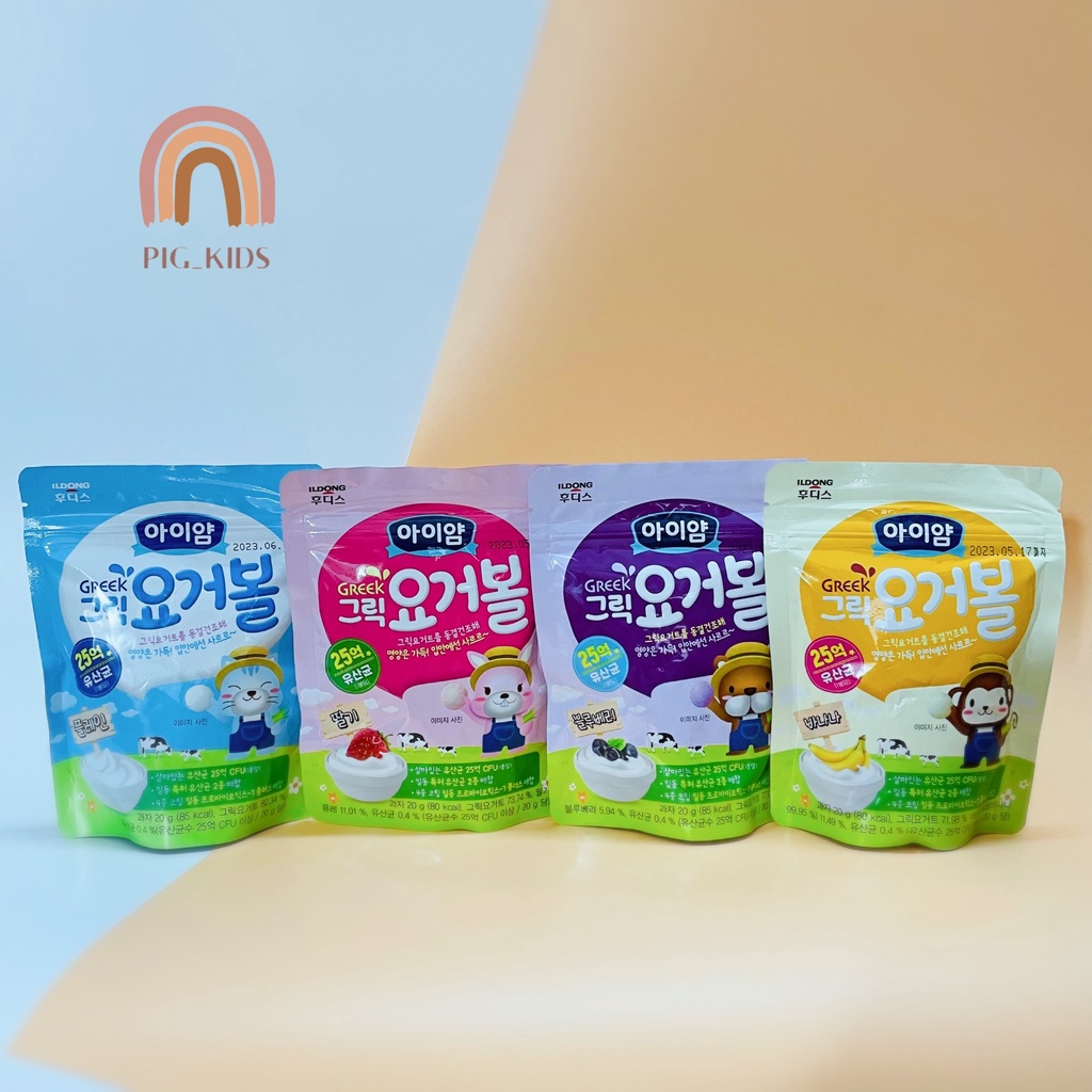 Sữa Chua Khô Ildong Hàn Quốc Cho Bé 7m+