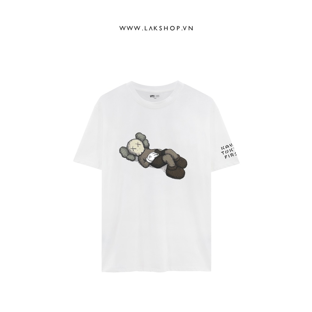 Áo phông Uniqlo x Kaws 2021 White T-shirt (Chính Hãng)