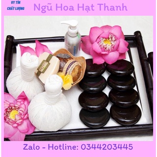 Bộ đá nóng massage 16 viên spa & thẩm mỹ viện