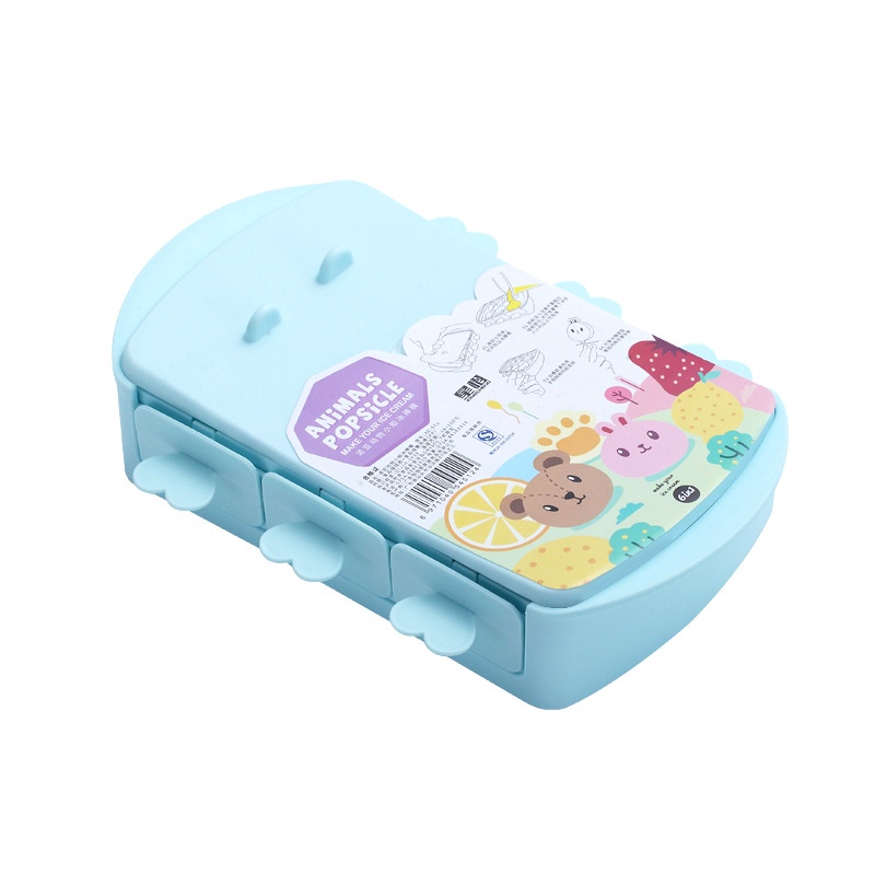 Khay silicone TAILI làm kem đá hình hoạt hình độc đáo cho trẻ em