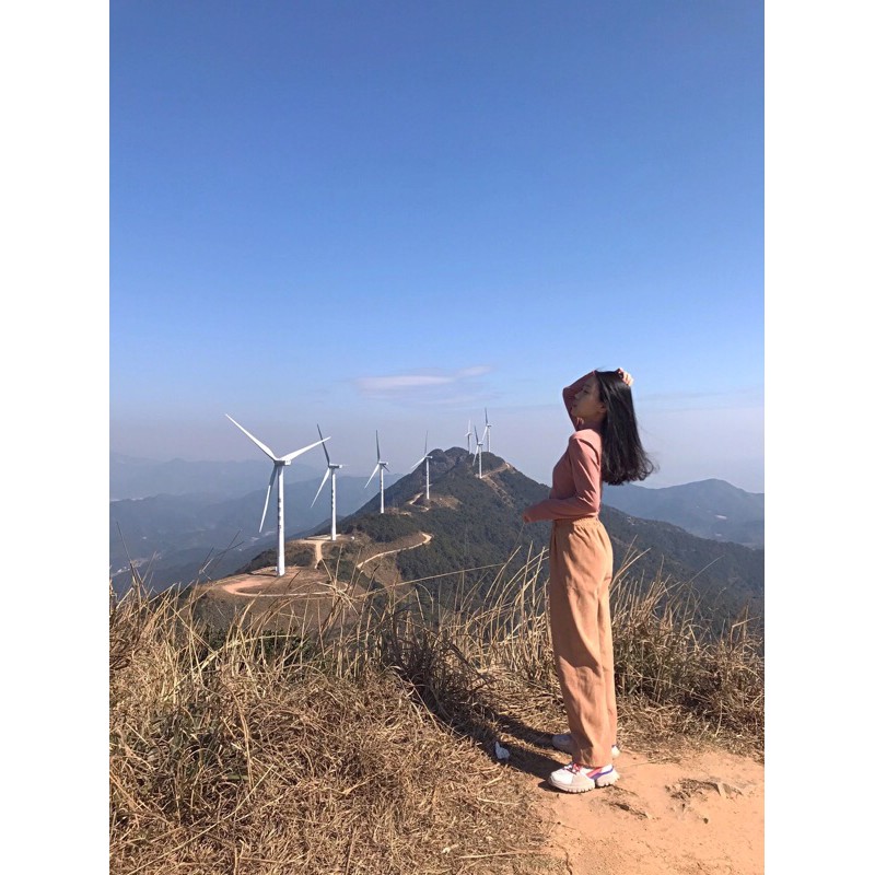 QUẦN NHUNG TĂM ỐNG RỘNG LƯNG CAO