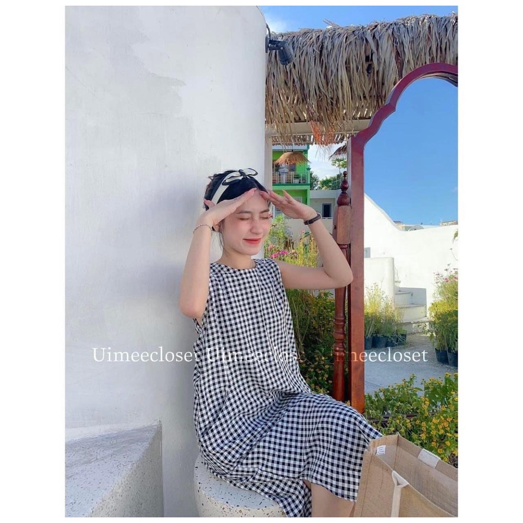 ĐẦM FORM SUÔNG CARO NHIỀU MÀU XINH XẮN - CROSS DRESS