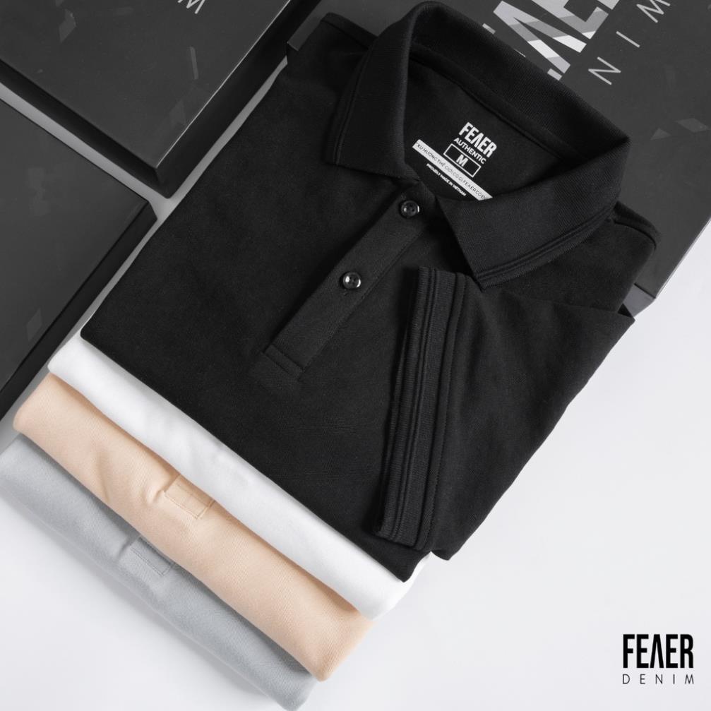 Áo polo nam cổ bẻ basic PIQ chất liệu cotton dày dặn, co giãn, trẻ trung - cao cap