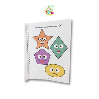 HỌC LIỆU - SÁCH CẮT DÁN BUSY BOOK ( TẶNG KÈM KÉO VÀ KEO DÁN )
